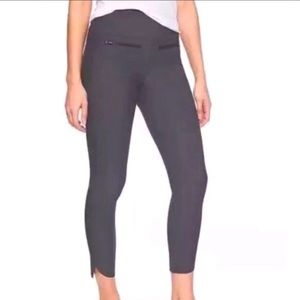 Athleta Stellar Crop Pant Women’s (L) Charcoal